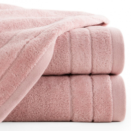 Ręcznik bawełniany 50x90 damla pudrowy