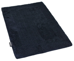Dwustronny dywanik łazienkowy 50x80 cotton-lux czarny