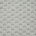 Koc pluszowy z wytłaczanym wzorem 150x200 Cindy6 Biały