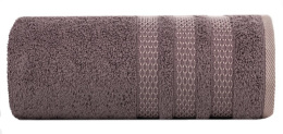 Ręcznik bawełniany 70x140 Nastia odcień brązu
