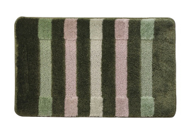 Antypoślizgowy dywanik łazienkowy 50x80 Selection Roma2 zieleń-len