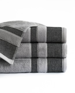 Ręcznik bawełniany 70x140 carlo jasno-szary