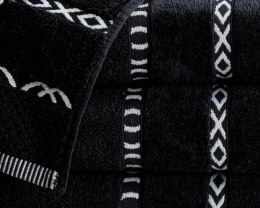 Ręcznik bawełniany 70x140 gino czarny
