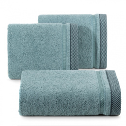 Ręcznik bawełniany 50x90 kinga niebieski