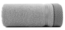 Ręcznik bawełniany 50x90 kinga stalowy