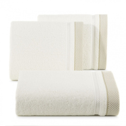 Ręcznik bawełniany 50x90 kinga kremowy