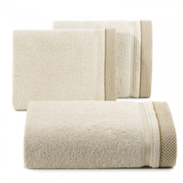 Ręcznik bawełniany 70x140 kinga beżowy