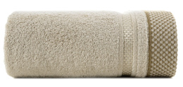 Ręcznik bawełniany 70x140 kinga beżowy