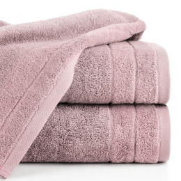 Ręcznik bawełniany 50x90 damla liliowy
