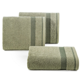 Ręcznik bawełniany 70x140 Rodos oliwkowy