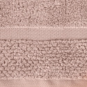 Ręcznik z puszystej i wyjątkowo grubej przędzy bawełnianej 70x140 Vilia pudrowy