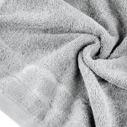 Ręcznik bawełniany 50x90 damla stalowy