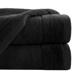 Ręcznik bawełniany 70x140 damla czarny
